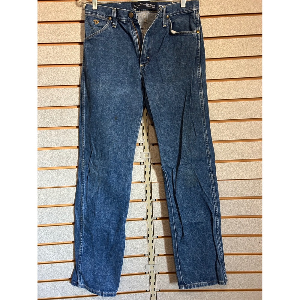 Wrangler George Strait Cowboy Cut Jeans Mens 30x32 Blue Medium Wash western